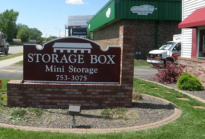 a storage box facility in central il