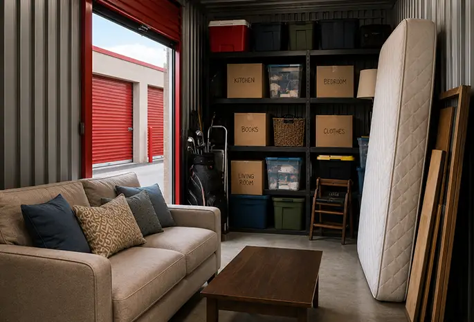 household self storage units in Central IL